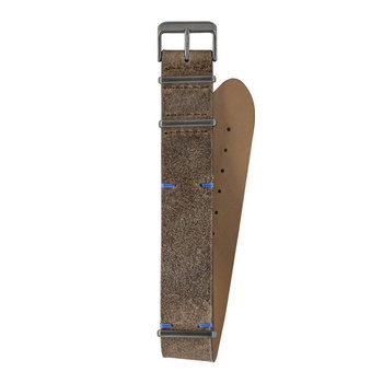 Pasek do zegarka OUT OF ORDER ze skóry naturalnej 22mm GMT Rome