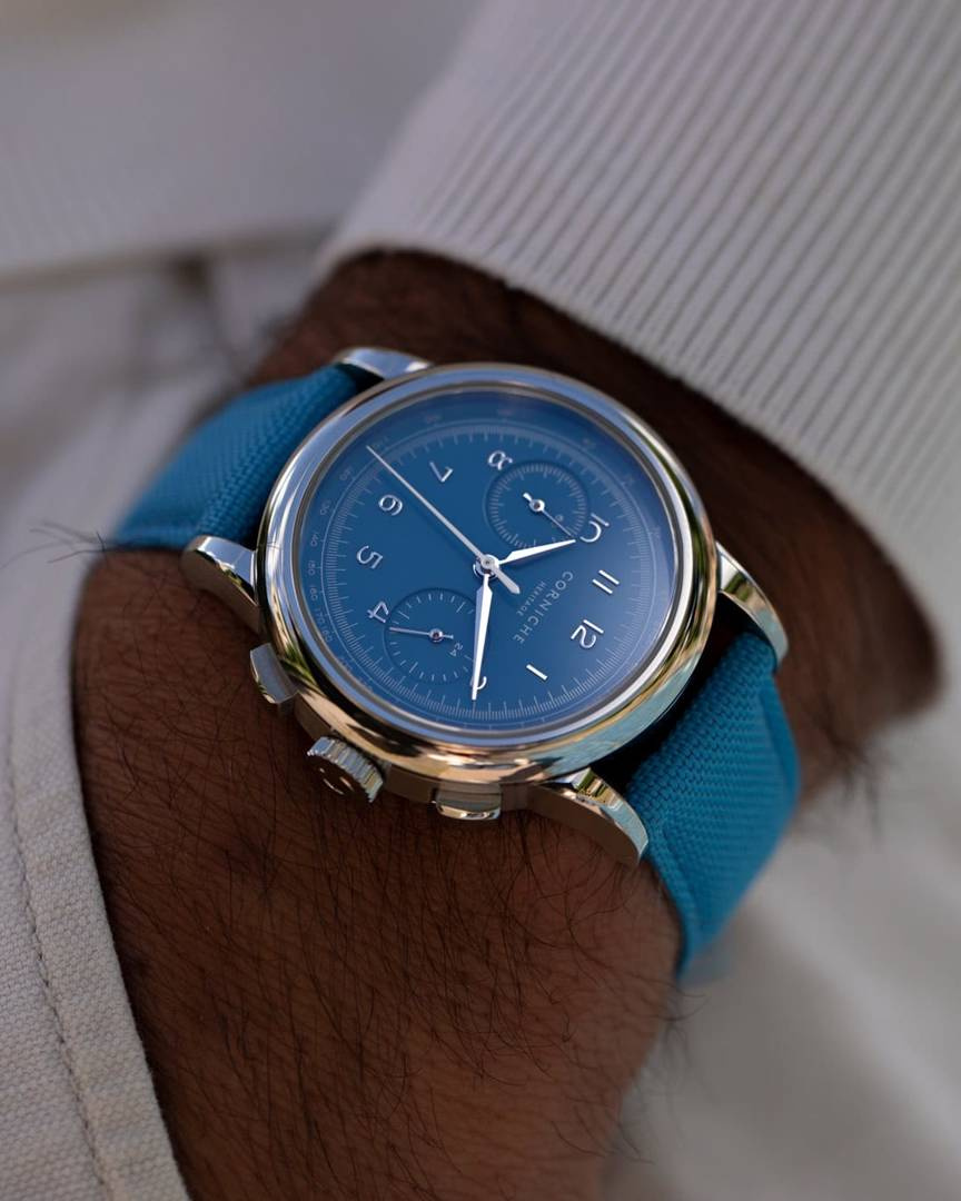 Zegarek Męski Corniche Heritage Chronograph 85657