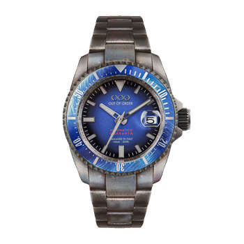 Zegarek OUT OF ORDER Automatico Quaranta Blue