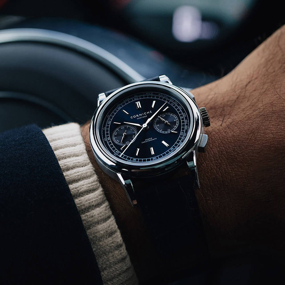 Zegarek Męski Corniche Heritage Chronograph  65409