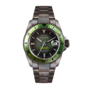 Zegarek OUT OF ORDER Automatico Quaranta Green