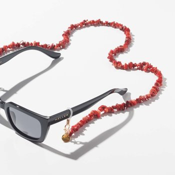 Łańcuszek do okularów KOFI RED