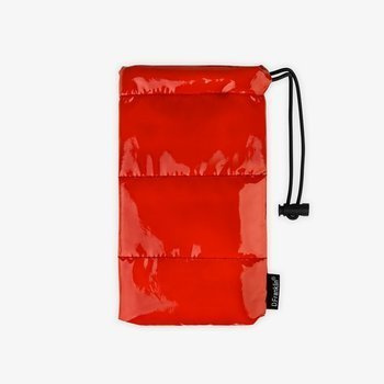 Czerwone etui do okularów