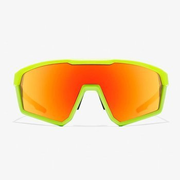 Okulary ATHLETIC HURRICANE lime full / red
