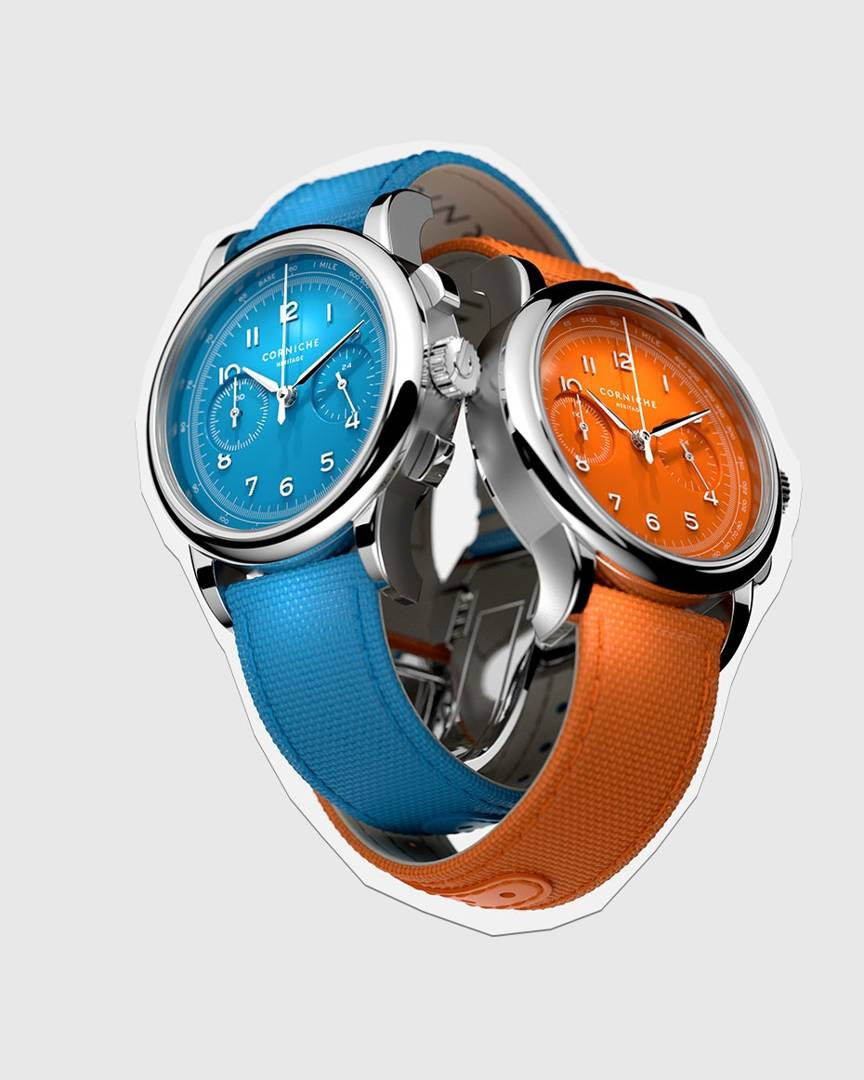 Zegarek Męski Corniche Heritage Chronograph 85657