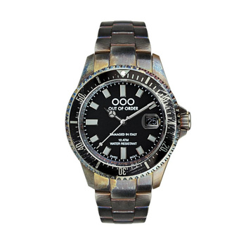 Zegarek OUT OF ORDER Casanova black and grey