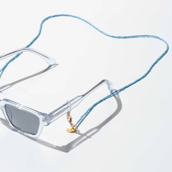 Łańcuszek do okularów UBAID Turquoise